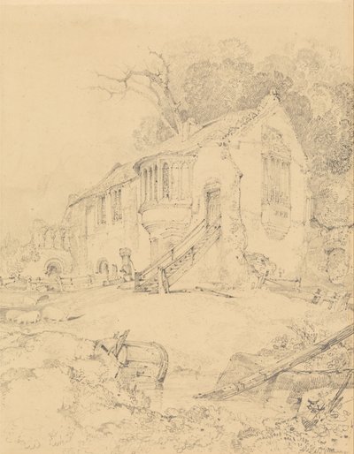 Castle Acre Priory, Norfolk by John Sell Cotman